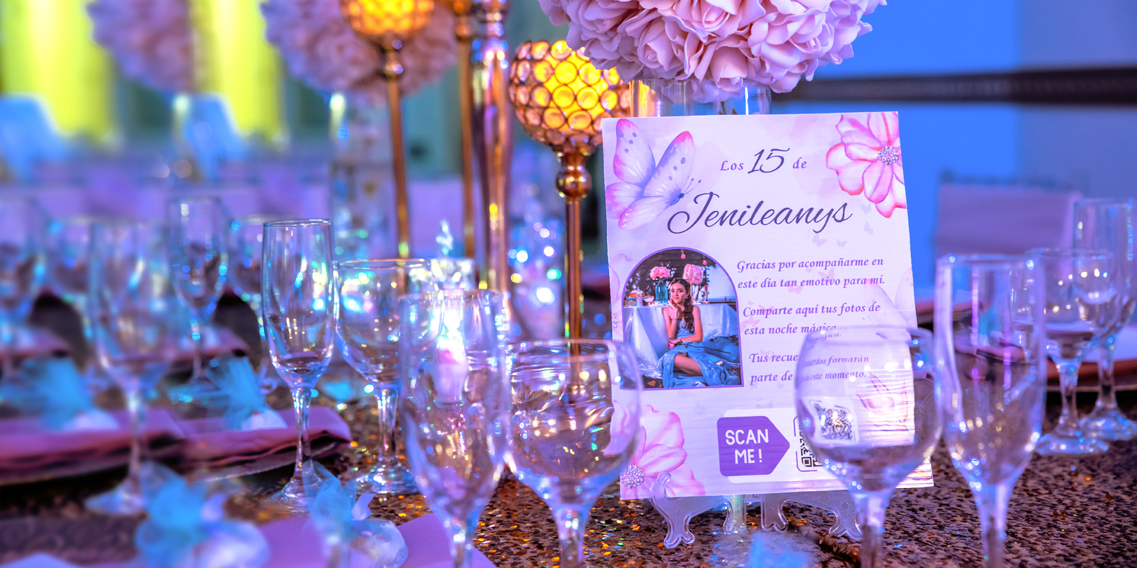 Live Gallery para quinceañera